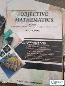 RD Sharma: objective mathematics volume 1+ volume 2 by DHANPAT publica