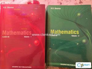 R.D. Sharma vol 1&2