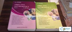 RD Sharma volume 1 and 2 both jee mains objective mathematics