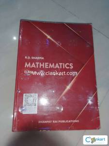 RD Sharma with free MCQ question book