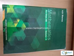 RD Sharms Maths for Class 12