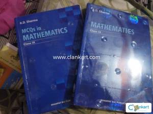 RD maths class 9 both MCQ and main book