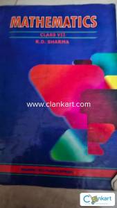 RD sharma Mathematics class 7th