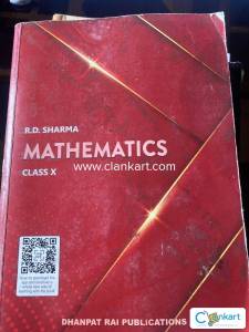 RD sharma book  maths class 10