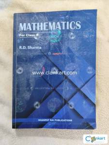 RD sharma class 10 mathematics with MCQ For Sale