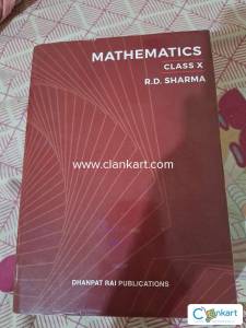 R.D. sharma for class 10th