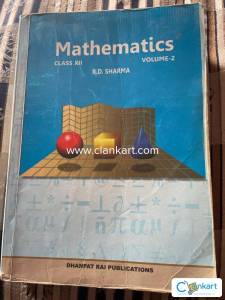 R.D sharma mathematics class12th vol-2