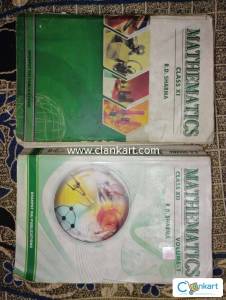 RD sharma mathematics class 11 and class 12 Book