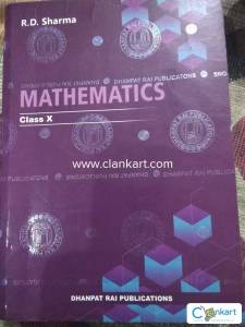 RD sharma mathematics for class 10