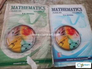 RD sharma mathematics for class 12