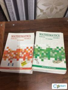 R.D sharma mathematics vol 1 and vol 2 class 12