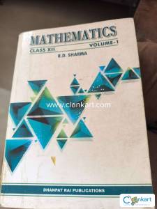 RD sharma mathematics volume 1