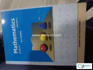R.D. sharma mathematics volume 2 class 12