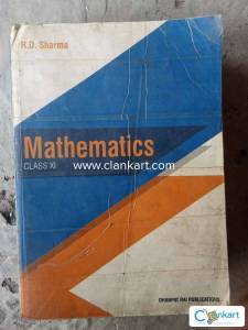 RD sharma maths for 11th