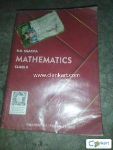 RD sharma maths for class 10