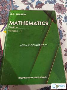 RD sharma volume 1