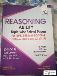 REASONING ABILITY TOPIC WISE SOLVED PAPERS 2010-19 ( IBPS/SBI BANK )