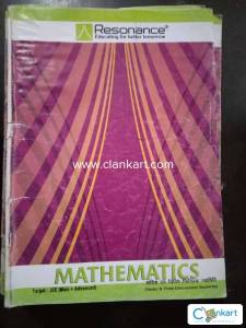 RESONANCE Study Material for IIT-JEE (HINDI-2020)[CLASS 11+12]