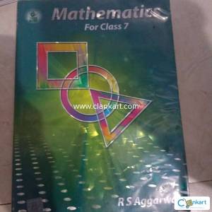 R.S.Aggarwal Mathematics for class 7