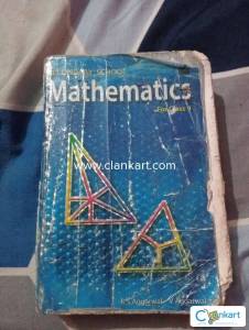 Second hand RS AGARWAL MATH book for class 9th