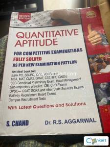 RS AGARWAL QUANTITATIVE APTITUDE