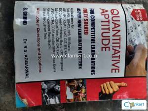 RS AGARWAL QUANTITATIVE APTITUDE S CHAND 2017 EDITION