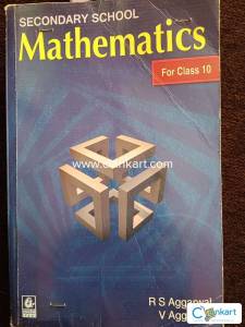 RS Agarwal Secondary School Mathematics for Class 10