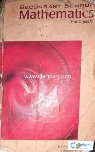 RS Agarwal class 9th mathematics book
