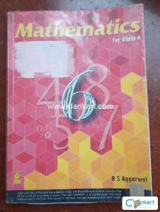 RS Aggarwal Maths Class 6