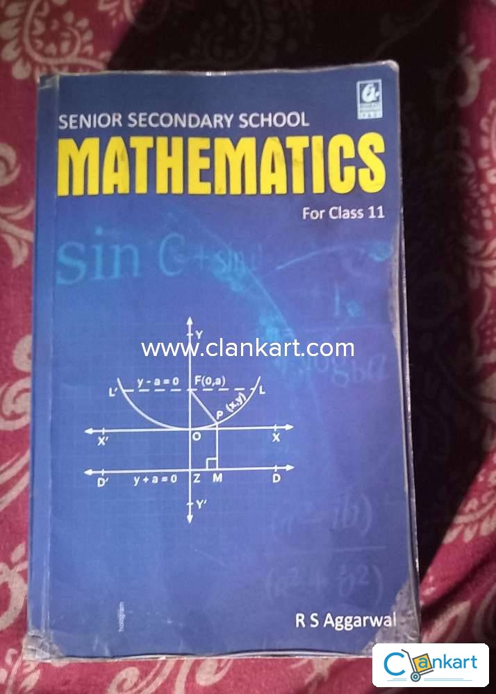 Buy rs aggarwal class 11 mathematics book book in excellent condition