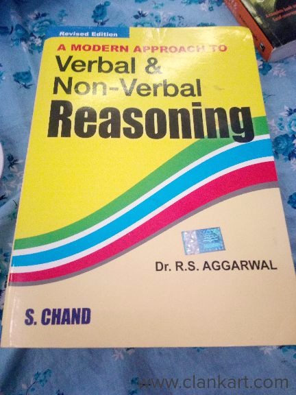 RS Aggarwal a modern approach to verbal and non verbal reasoning