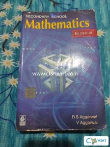 RS Aggarwal for class 10th.