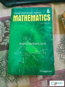RS Aggarwal mathematics for class 12