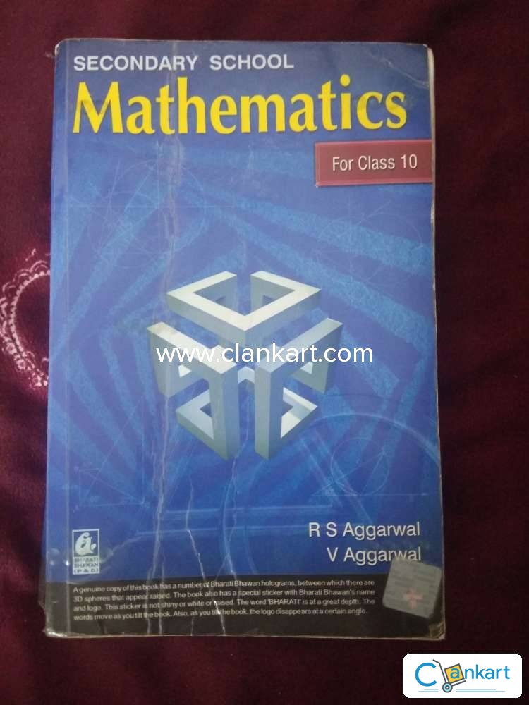 Buy secondary school mathematics for class 10 examination 2020 2021