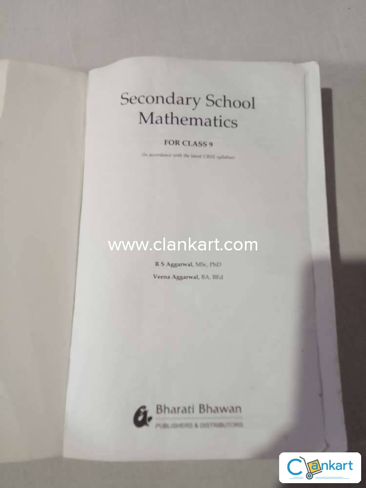 Buy secondary school mathematics for class 9 for 2019 examination