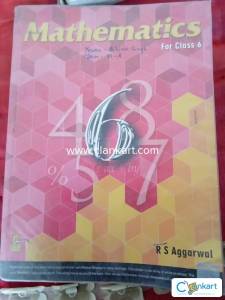 RS aggarwal Maths for class 6