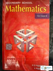 RS aggarwal V aggarwal secondary school mathematics for class 9
