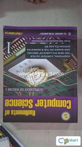 RUDIMENTS OF COMPUTER SCIENCE for class 11 volume 1