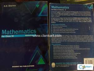 R D SHARMA CLASS 11 VOL.1 and 2