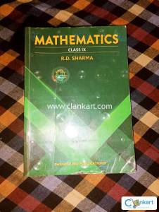 R. D. SHARMA Class IX Mathematics guide