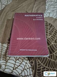 R D SHARMA - Cass X Mathematics
