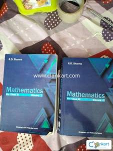 R D Sharma Class 11 Mathematics(Volume 1 & 2) 2021 Edition