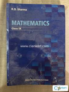 R D Sharma Math class IX