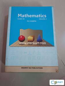 R D Sharma Mathematics Vol-2