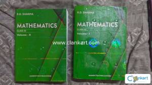 R D Sharma, Mathemtics, class XI, Volume 1 and 2