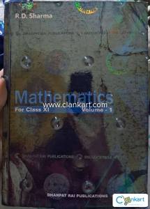 R. D. Sharma Maths for class 11
