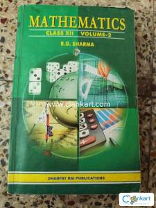 R. D. Sharma, Vol. 2, Class 12, Mathematics