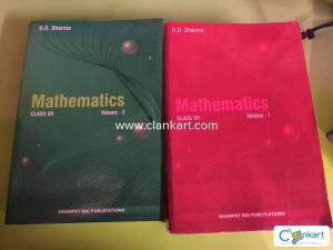 R. D Sharma mathematics class 12 both volumes