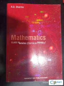 R D Sharma maths for class 12th  volume-1