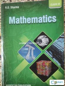 R D sharma mathematics class 9
